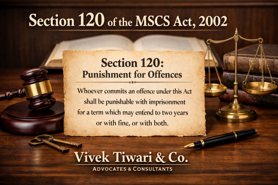 Section 120 of the MSCS Act 2002: Meaning