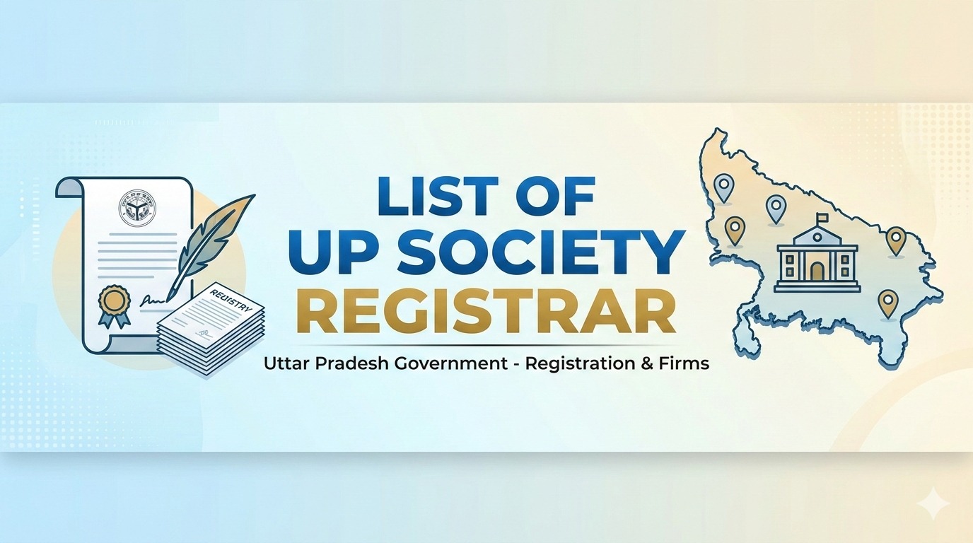 list of up society registrar