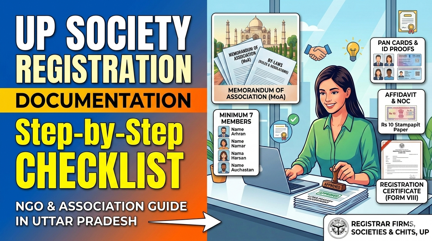 Documents Required for UP Society Registration